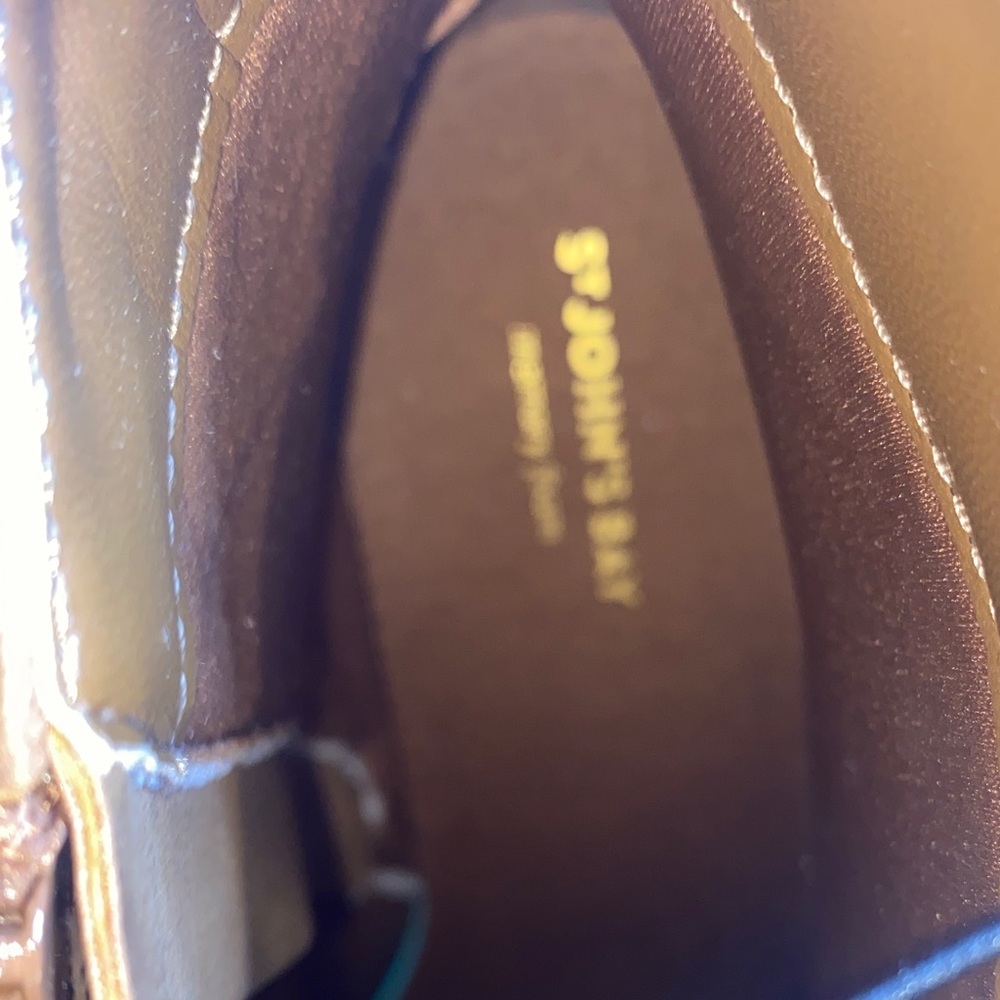 St.‎ John's Bay Brown Wedge Ankle Booties - Picture 7 of 9